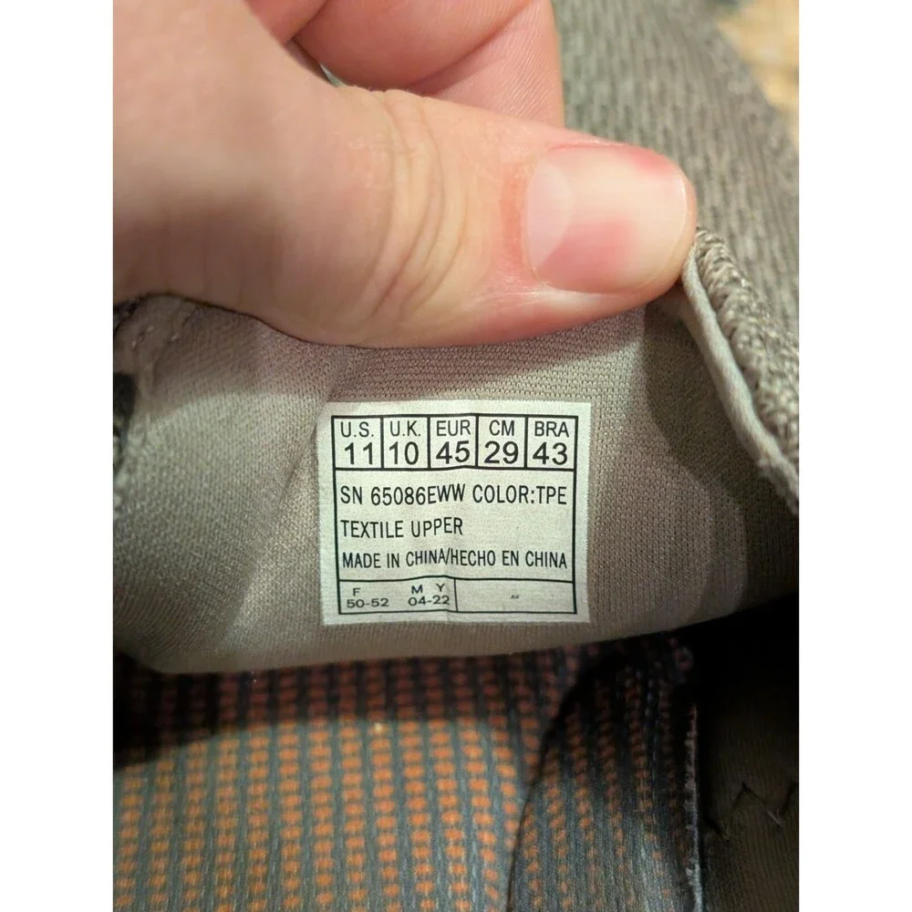 Skechers 65086 Expected Gomel Slip On Shoes Men's 11 Taupe Gray Relaxed Fit